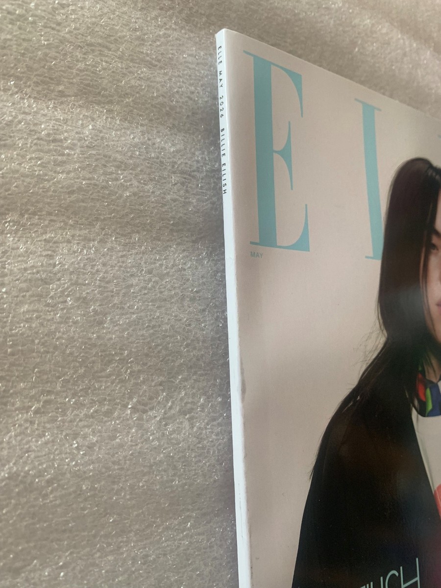 ELLE MAGAZINE MAY 2026 BILLIE EILISH BREAKS THE FRAME MODERN