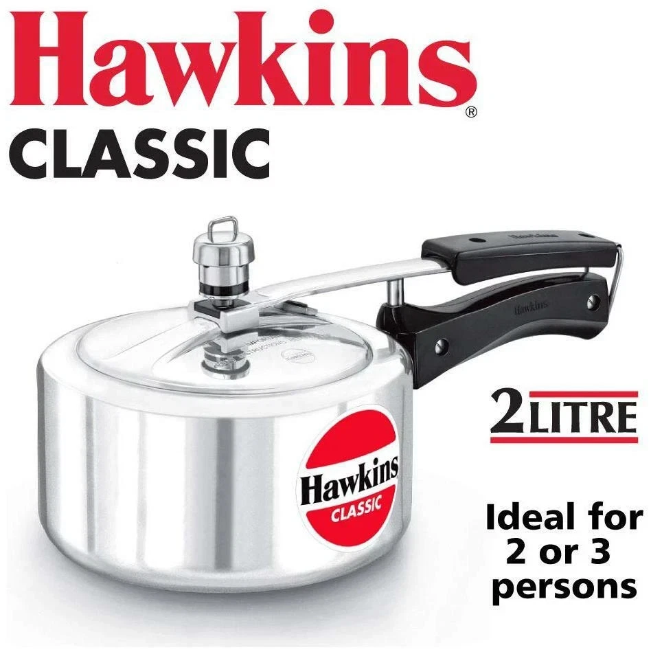 BRAND NEW HAWKINS CLASSIC PRESSURE COOKER SIZE 2 Ltr