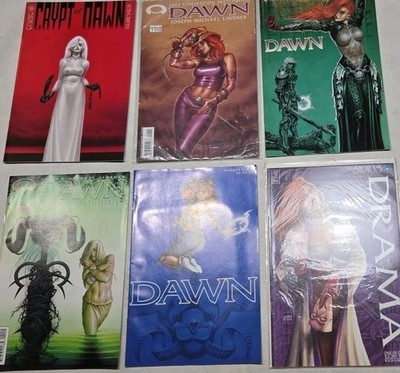 6 Books Dawn #1 #4 3 2 Sirius Entertainment Crypt of Dawn Volume 5 T15