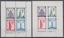 Franz&ouml;sische Zone Baden Block 1 A + B komplett postfrisch