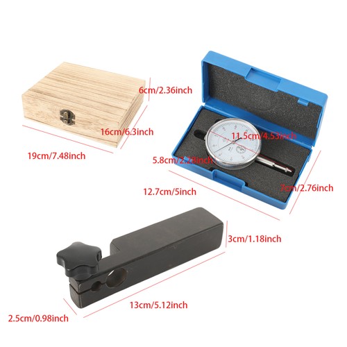 0.00039 Inch Cylinder Liner Protrusion Measurement Tool Dial Indicator 0-10mm - Picture 2 of 9