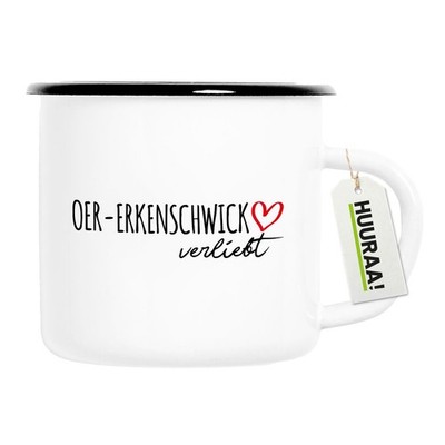 Emaille Tasse Oer-Erkenschwick verliebt Geschenkidee Oer-Erkenschwick Geschenk P