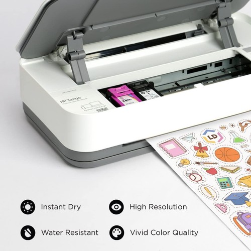 Products Glossy Inkjet Photo Sticker Paper (8.5X11) 100 Sheet Bulk Pack - Hig... - Picture 2 of 8