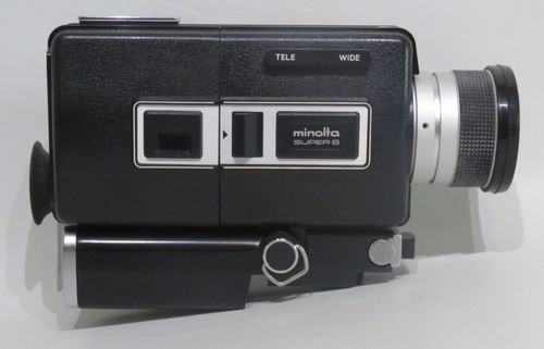 Minolta Super 8 Autopak-8 D4 Movie Film Camera with Case Working Condition DkRm - Picture 2 of 11