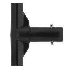 T-shaped Pole Connector Trampoline Net Connectors Plastic Tube Cap for