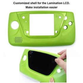 3.5" Laminated High Definition IPS LCD Kit W/Shell Case For For SEGA Game Gear