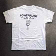 Powerplant Bridge Of Sacrifice Evil USA 2024 Tour Shirt Size L Egg Punk Synth