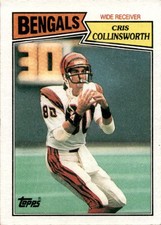 1987 Topps Cris Collinsworth #188 Cincinnati Bengals