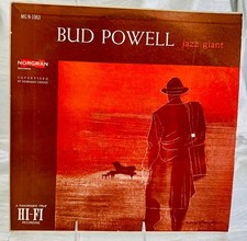 P: Bud Powell, Jazz Giant, Norgran MG N-1063, Mono ,US, 1956, Bop P: Bud Powell, Jazz Giant, Norgran MG N-1063, Mono ,US, 1956, Bop