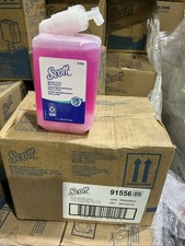 6 Pack Scott 1 Liter Refill Gentle Lotion Hand Cleanser Exp 7/27