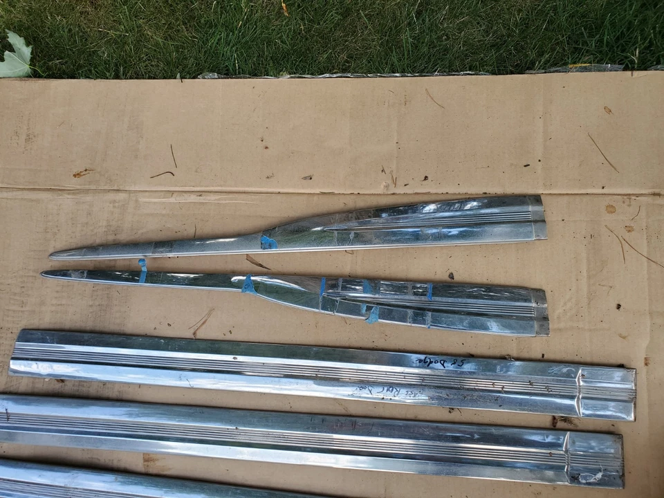 Dodge Spring 1958 molduras especiales molduras molduras 4 puertas Coronet Royal raro Foto 3 de 4