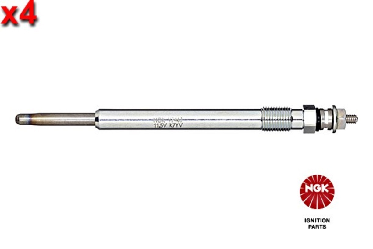 NGK 4x Glow Plug For MERCEDES W168 Vaneo 414 W414 98-05 0011592701