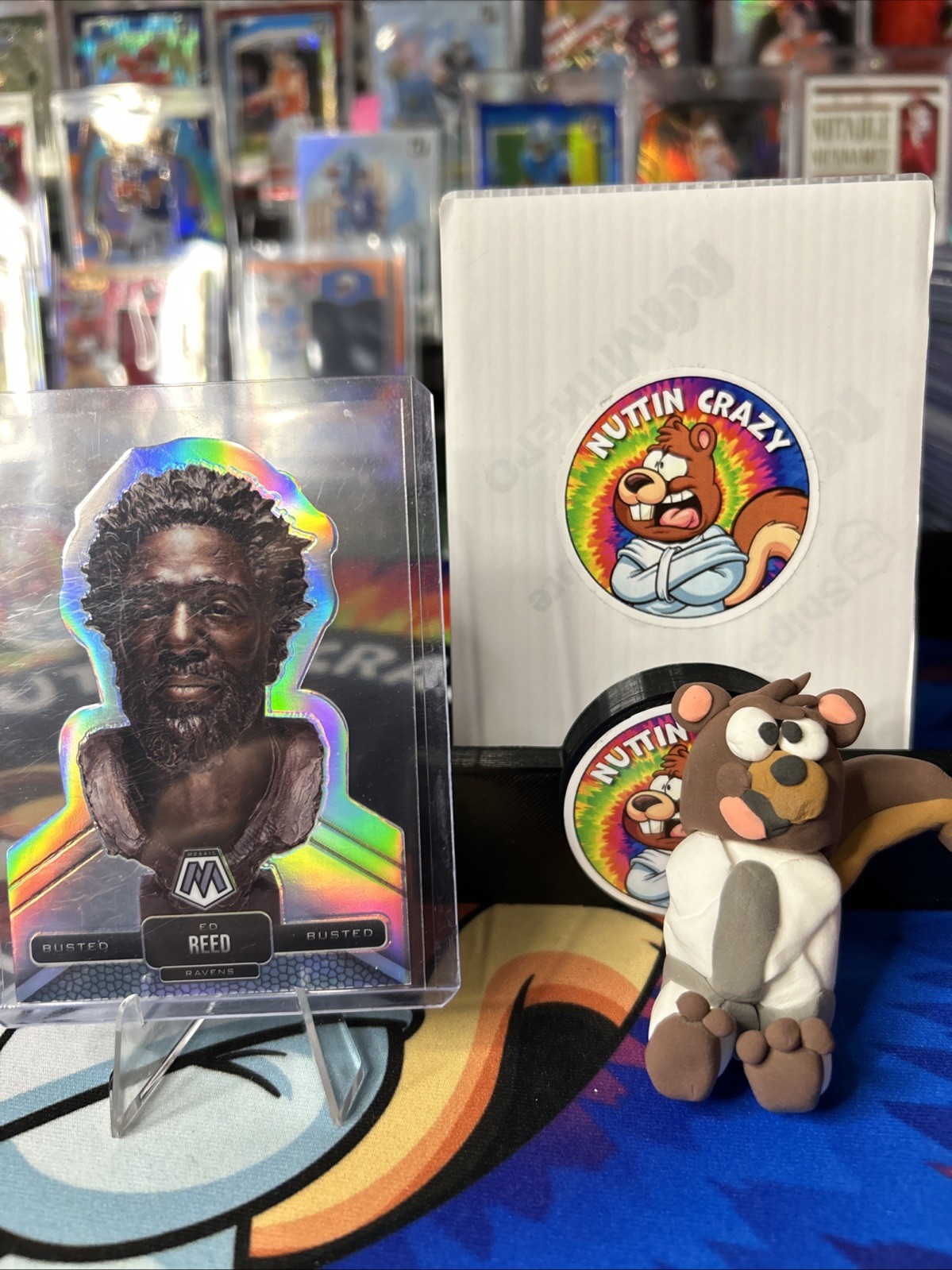 2021 Mosaic Busted Ed Reed Silver Case Hit!