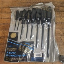 Craftsman Professional Industrial 8pc Screwdriver Set 41904 Usa Phillips Slotted