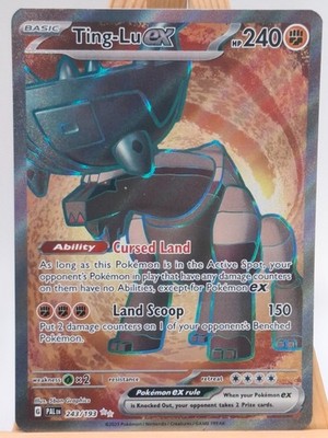 Ting-Lu EX, 243/193, Paldea Evolved, Ultra Rare, NM