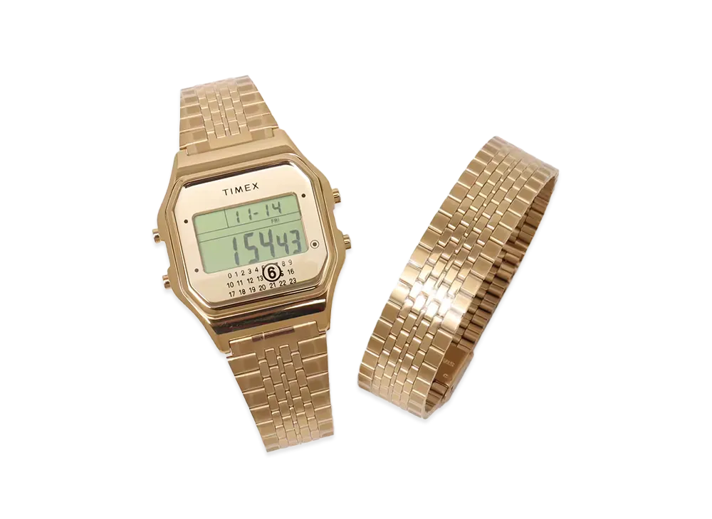 TIMEX x MM6 Maison Margiela T80 Gift Set Gold S33YW0002 | eBay