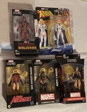 5 Marvel Legends Power Princess  Emma Frost  Deadpool  Dark Avengers Warbird New