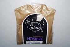 NOS Nationals Guaranteed Hosiery Pantyhose Size: D Ivory READ FREE SHIPPING 