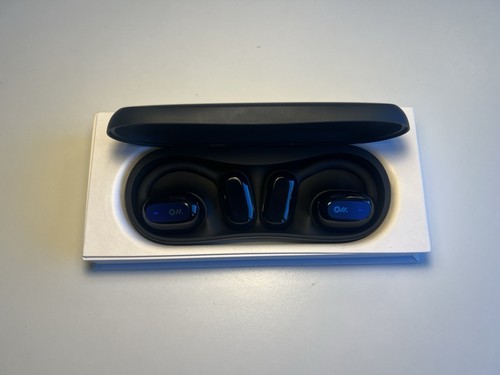 Oladance OWS2 Open Ear Wireless Kopfhörer Multipunkt Interstellar Blau W/Case - Zdjęcie 4 z 4