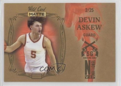2022 MATTE National Convention VIP Gold - Orange Smoke 2/25 Devin Askew 1p1