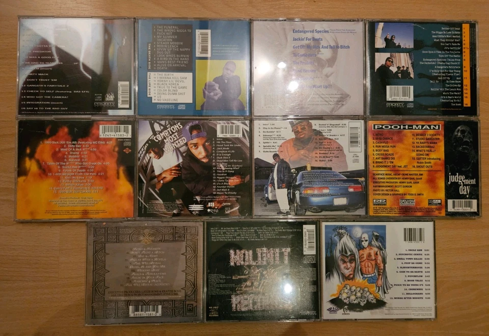 11 Rap Cd's Ice Cube, Spice 1, Master P, E-40.... - Bild 2 von 3