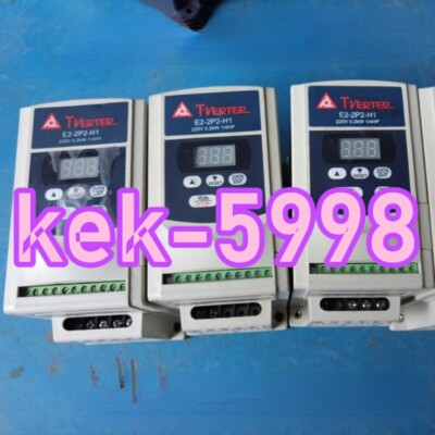 1PC Gebraucht Delta E2-2P2-H1 0.2KW 220V inverter  #CL