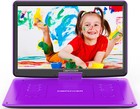 Dbpower 17.9" Portable Dvd Player with Large Swivel Screen, 6 Hour Rechargeable