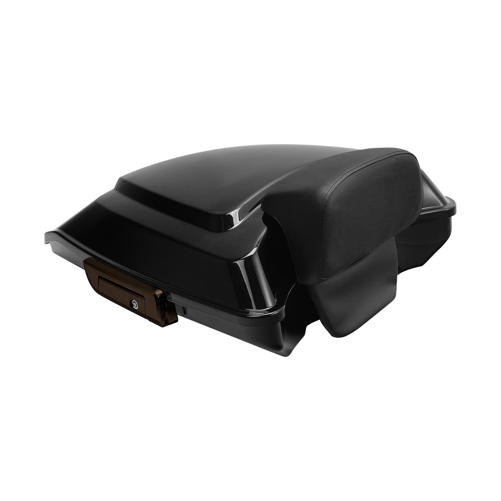 Black Razor Trunk Backrest Fit For Harley Electra Road Glide 14-25