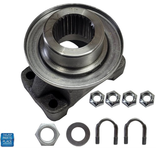 71-19 Chevy 30 Spline 8.5 10 Bolt Rear End Cast Differential Yoke U ...