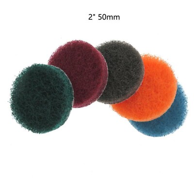 2'' 3'' 4'' 240-3000 Grit Round Heavy Duty Hook and Loop Scouring Pads Cleaning Pad