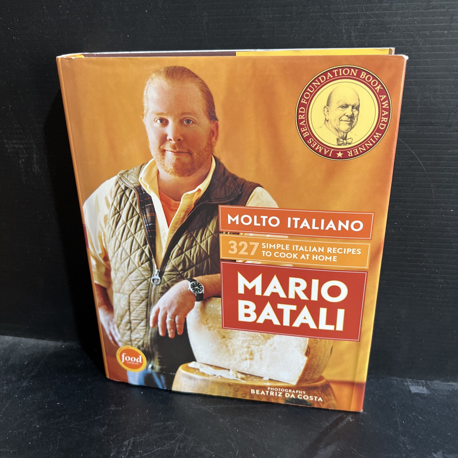 SIGNED Molto Italiano Mario Batali Italian Recipes Cookbook HC DJ 2005
