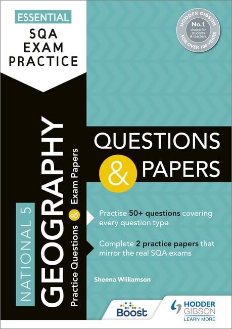 Essential SQA Exam Practice: National 5 Geography Questions and