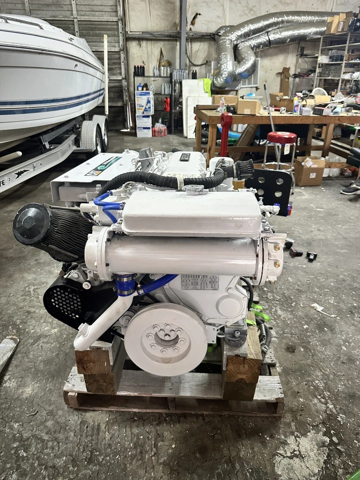 Двигатель 2001 MARINE Cat CATERPILLAR 3126 350 л.с. 1k часов как новый - Изображение 2 из 4