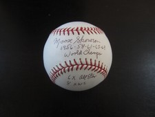 Bill Moose Skowron Autograph Signed Baseball Ball JSA 56-58-61-62-63 WS Champ