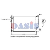 WasserküHler Mechanisch GefüGt FüR Peugeot 306 Cabriolet 7D N3 N5
