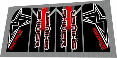 Marzocchi Shiver 2004 DC fork decal set