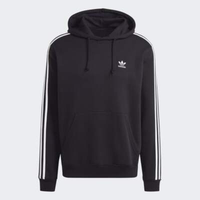 AUTHENTIC ADIDAS CLASSICS STRIPES FLEECE HOODIE IM2088