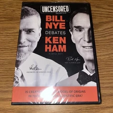 Uncensored Science - Bill Nye Debates Ken Ham 4 DVD Set - Brand NEW