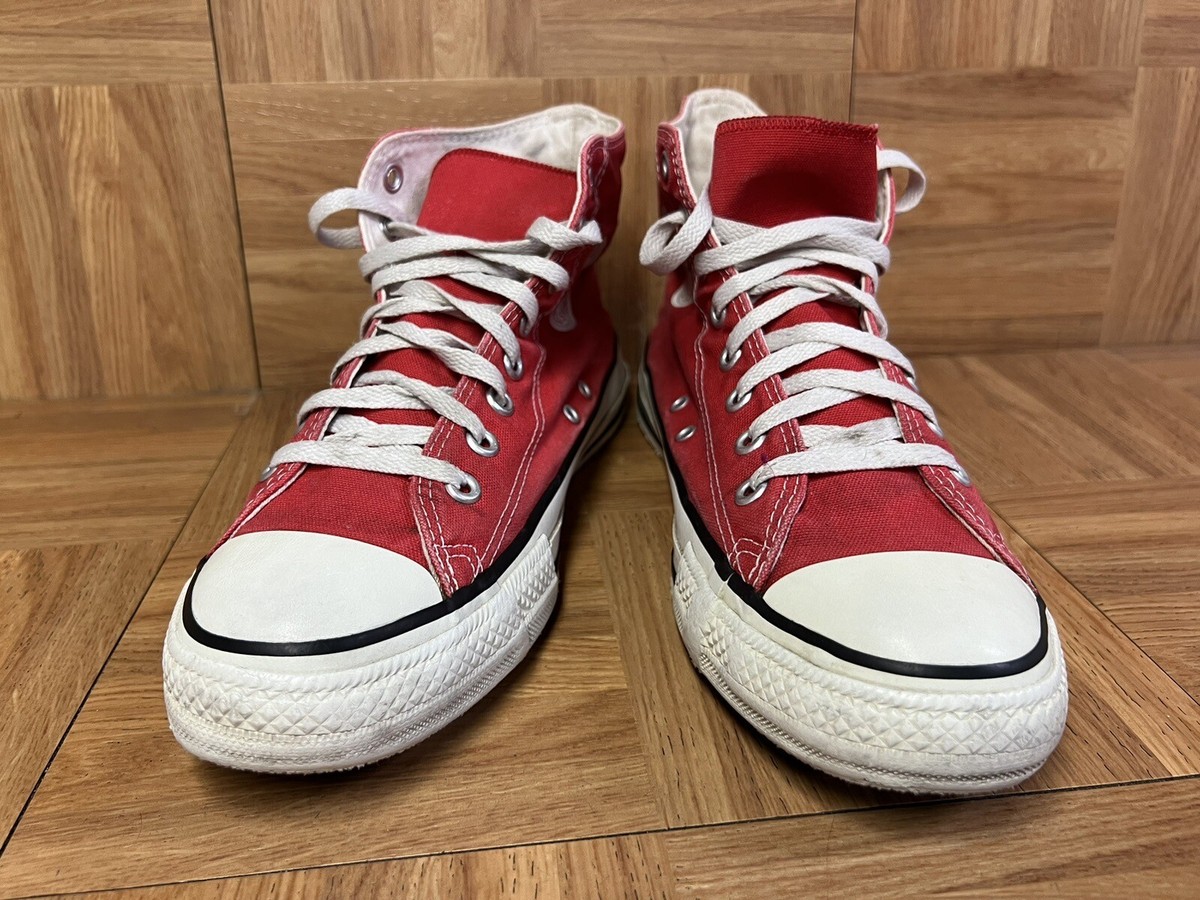 シューズ Converse made-in-usa VNTG🔥 Converse Chuck Taylor Made In USA Red White Canvas