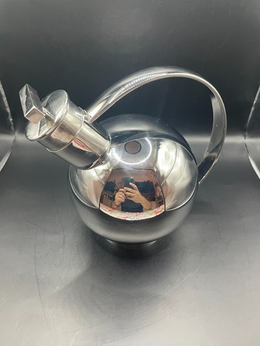 Shaker Alessi Officina Sylvia Stave Art Deco cod 90021 acc Edelstahl 18/10