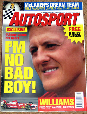 Autosport 12 Feb 1998* SWEDISH RALLY - NISSAN'S LE MANS BID - TRIPLE 8 BTCC TEAM