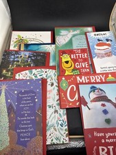 Lot Of 10 Hallmark Christmas Cards   Inventory  53  