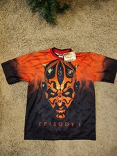 Star wars Darth maul episode 1 all Over print with tags tshirt M
