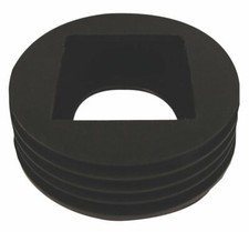 Rubber Rainwater Pipe Adaptor to Drain Pipe Round or Square 68mm 65mm - 110mm