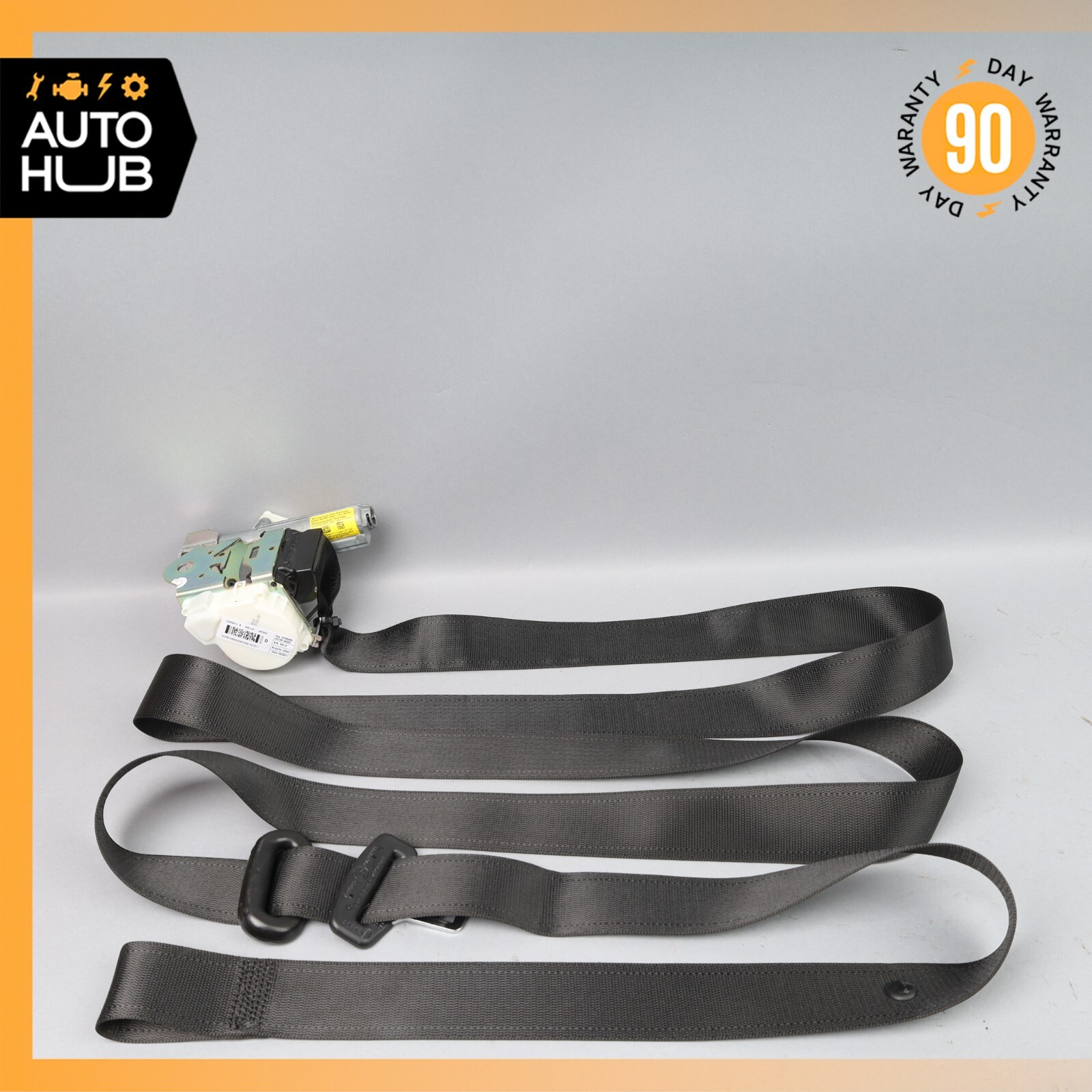 11-20 title Ferrari FF F151 GTC4Lusso Front Right Side Seat Belt Black OEM 40k