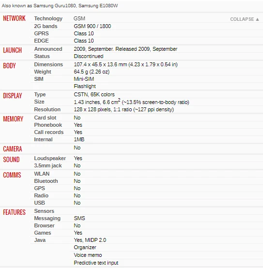 Original Samsung E1080 2G Dualband GSM 900/1800 Teclado Inglés Teléfono Móvil Foto 3 de 4