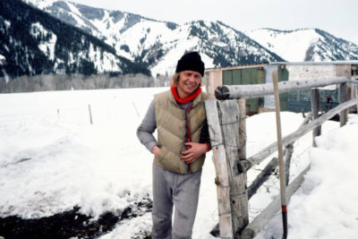 David Soul spielt einen Champion Skifahrer, der sich aus der Olympia zurückgezogen hat - 4x6 Foto