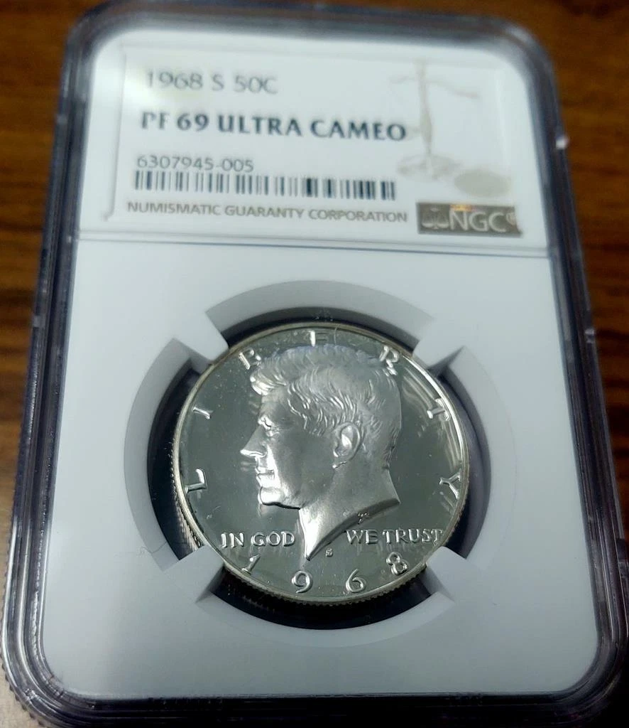Proof NGC 1968 Kennedy US Half Dollars (1964-Now) for sale | eBay