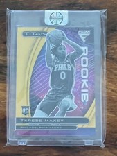 2020 Tyrese Maxey Flux Titan Rookie Gold /5