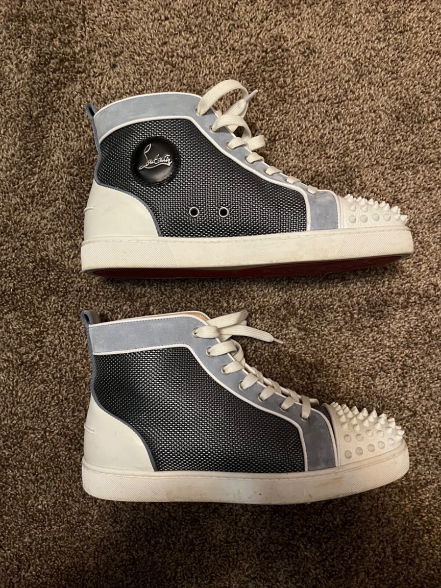 Christian Louboutin Orlato Spiked HighTop Sneakers | eBay